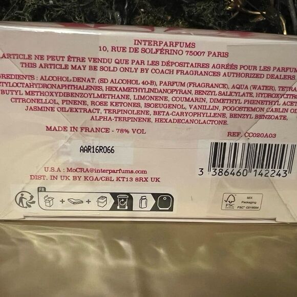 SEALED NIB 1 oz COACH Blossom EDP - Hard to Find Discontinued Collector's - Picture 5 of 6